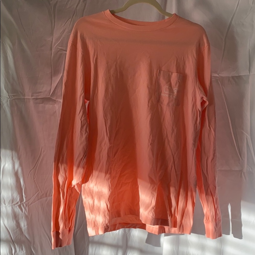 Vineyard Vines Long Sleeve: Coral